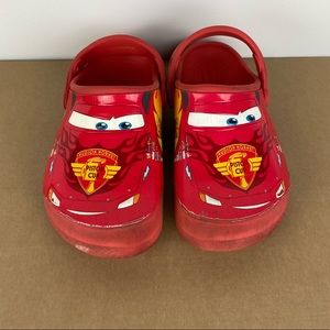 Lightning McQueen Crocs Size 12